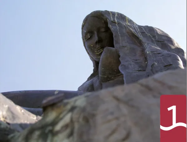 Die Loreley-Statue am Rhein